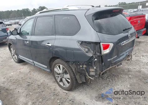 2013 Nissan Pathfinder Platinum z USA, uszkodzony, nr VIN 5N1AR2MN6DC628835